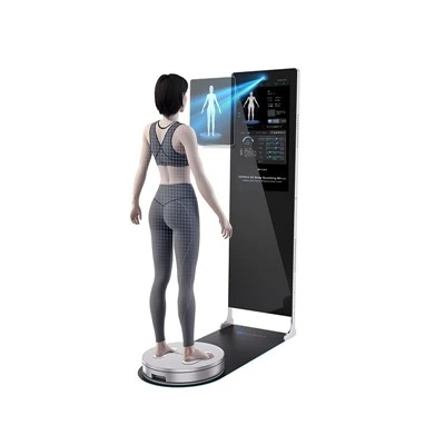 Can a fitness body scan measure the efficiency of the cardiovascular system?