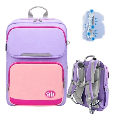 Ergonomic Spine Support Kids Backpack For Girl