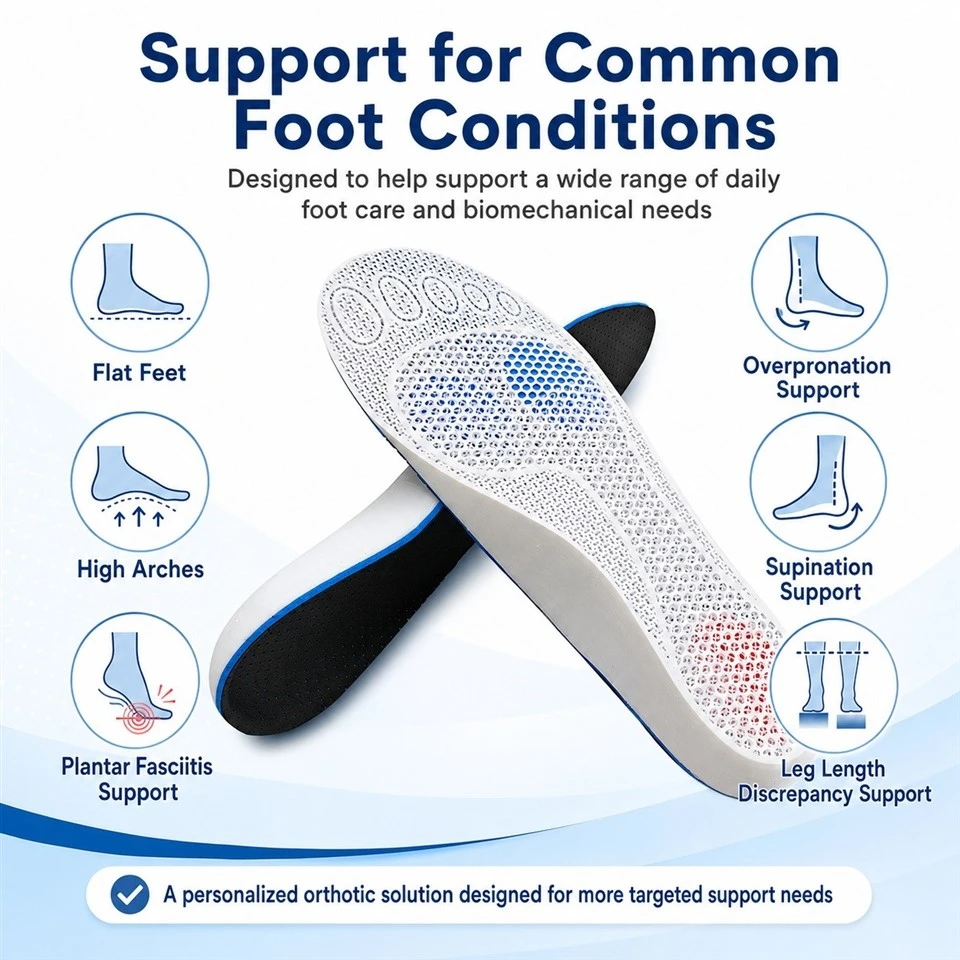 3D Printed Arch Support Insoles suppliers